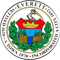 Town of Everett, MA logo seal
